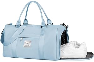 Flintronic Borsone da Viaggio, Borsa da Viaggio Impermeabile Grande Capacità, Borsone Palestra Sportiva, Borsa Sportiva da Palestra, Duffel per Sport/Viaggi