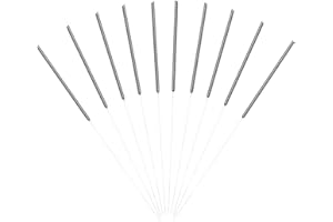 CNANRNANC Pulisce efficacemente gli ugelli intasati con ago di pulizia in metallo, 10 pezzi (B)