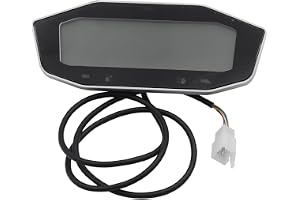 CAIONPLE För CityCoco Speedometer Batteri Power Display Speedometer Gear LED Display Meter 60V 72V för CityCoco Electric Scooter