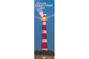 DUMONT KALENDERVERLAG Leuchttürme 2024 - Foto-Kalender - Wand-Kalender - King-Size - 34x98: Lighthouses