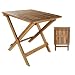 Produktbild DRULINE Holztisch Beistelltisch Tisch Akazienholz Holz Kaffeetisch Klapptisch