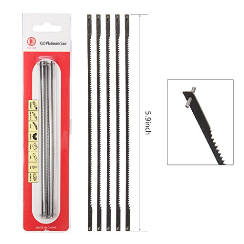 12 PCS Stichsägeblatt Magic Saw Blades Kit, Pathonor von 10 Magic Saw Klinge und 2 Fliesenbohrer Sharp Light Weight Saw Blades für Küche, Glas, Fliesen, Holz, Metall, Kunststoff - 2