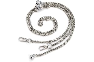 YUTTTPL Taschenkette Gold, 120CM Trageriemen Kette, Verstellbar Kettenriemen für Damen Taschen, Taschenhenkel Kette Gold für Handtaschen Umhängetasche