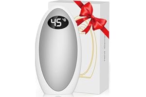 gabless Chauffe Main Rechargeable, Chauffe Main 5200mAh, Chauffe-Main Electrique, Chaufferette Main reutilisable, Chaufferette de Poche pour Extérieur, Camping, Randonnée, Cadeau Hiver Enfants Femmes