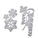 Produktbild Kimyu-Schneeflocke Stanzformen Schablone DIY Scrapbooking Präge Album Papier Karte Handwerk