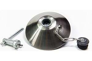 ‎WEB TRUCK Tankdeckel Diebstahlsicherung Sicherung Schutz Verriegelung Tank Schloss Diesel Truck für LKW 80mm Volvo, Daf, Mercedes, Iveco, MAN