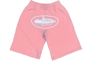 VENTOUSE Confort Streetwise Corteiz Street Pocket Shorts, Hip Hop Style Cortez Shorts pour Hommes, Pantalons Cargo Vintage avec Plusieurs Poches, Retro Vintage Straight Shorts pour Les Couples