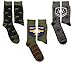 Produktbild BioWorld - Call of Duty WWII Logo Herren Weiche Crew Socken Geschenk-Set, 3-paar