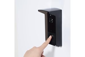 dgyezhao Protección contra la lluvia para timbre, policarbonato gris, protección contra la lluvia, resistente al sol y al agua, adecuado para la mayoría de los timbres visuales