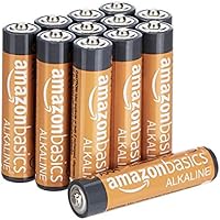 AmazonBasics - Pilas alcalinas AAA 'Performance' (Paquete de 12) - Diseño variable