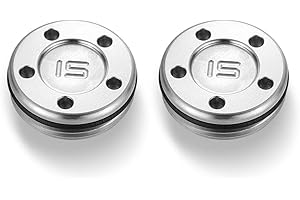 ROYMADE 5g/10g/15g/20g/25g/30g/35g/40g/45g 1 Pair (2pcs) Golf Putter Weights Golf Club Head Weights for Scotty Cameron Putters Golf Accessories (scott sliver 15g*2)