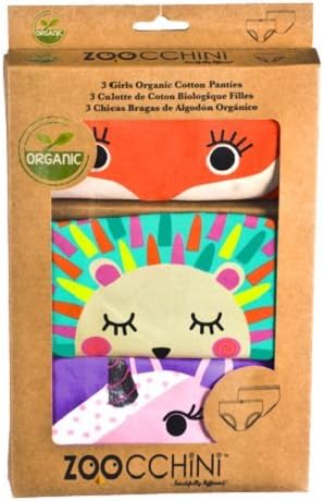 Zoocchini - Briefs for Girls -3 Years - Enchanted Forest