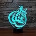Produktbild 3D Illusion Lampe Boxhandschuh Visuelle Wirkung Nachtlicht 7 Farben leuchtet mit Smart Touch Schalter USB Kabel Kreatives Geschenk Spielzeug Dekorationen
