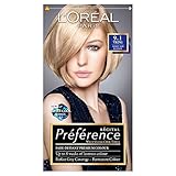L'Oreal Paris Preference Hair Colour Viking 9.1 Light Ash Blonde