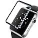 Produktbild Ownstyle4you Apple iwatch Full Cover Premium Glassschutzfolien Panzerglas Folie Displayschutzfolie [9H Härte] [Kristall-Klar][Blasenfrei][Anti Fingerabdruck]für Apple Watch Series 1/2/3 [38MM]