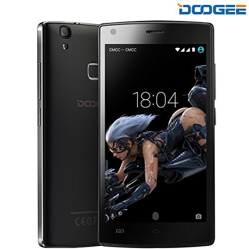 Cellulari in Offerta, DOOGEE X5 Max Pro Smartphone Android 6.0-4G 5.0 Pollici HD IPS Display Telefonia Mobile - 4000mAh Cellulare con 16GB ROM 2GB RAM - 8.0MP Fotocamera Digitale e Impronta