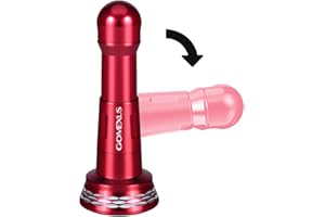 Gomexus R6 Reel Stand Pieghevole per Shimano Stella Vanquish 1000-4000 Daiwa 15 18 Exsit 19 Certate LT 1000-4000 Supporto Mulinello Spinning Metallo 48mm