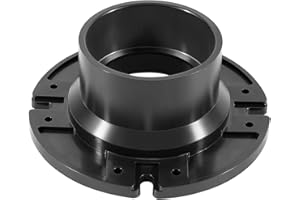 BESTTRUCK Replacement for DOMETIC 385345892 3" Socket Floor Flange Use for mount Dometic/SeaLand Gravity Discharge Toilets Replacement Floor Flange for Dometic Toilet