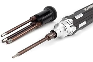 TINY HAWK EMAX Jeu de Tournevis Hexagonaux 4 en 1 Allen Tournevis 1,5 mm 2,0 mm 2,5 mm 3,0 mm Outils de Modélisation pour RC Voiture Bateau Quadcopter Hélicoptère FPV Drone