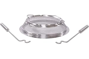 Solo Stove Protección contra Chispa Ranger, Pantalla Protectora contra chispas, Accesorios para Brasero Ranger, Acero Inoxidable, Reduce el Riesgo de Lesiones y Fuego