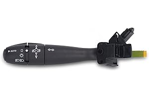 OUKENS Interruptor indicador de faro, 96605676XT 96621668XT 6242H0 Reemplazo del tallo de control de la columna de dirección para Citroen C3 C4 C5 C8 Berlingo Xsara