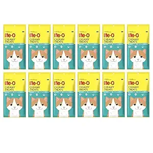 MeO Creamy Treats - Pack of 12 (Bonito), RED (SDKDJSJ)