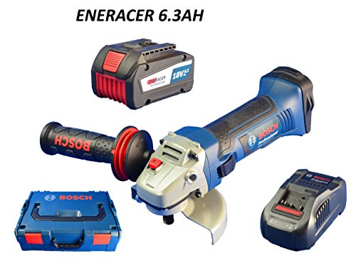 Preisvergleich Produktbild Bosch GWS 18-125 Akku-Winkelschleifer inkl. GBA 18V 6.3Ah Eneracer