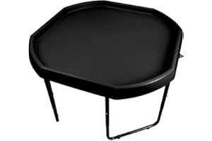 Novostyl® Black Mixing Tray 100cm with Stand Mixing Tray Large Plastic for Playing Sand Pool Pit Water Game Animal Figures MADE IN U.K.