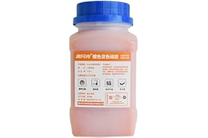 YUMILI 500 g ?rodka osuszaj?cego ?el krzemionkowy z kolorowym wska?nikiem koloru pomara?czowego w hermetycznej puszce z mo?liwo?ci? ponownego zamkni?cia ?elu krzemionkowego,?rodek osuszaj?cy