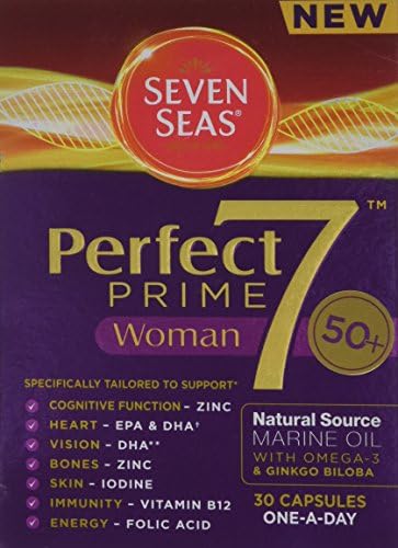Seven Seas Perfect 7 Prime Woman Multivitamin One-A-Day Capsules - Pack of 30