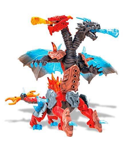 MEGA Construx Breakout Beasts con Slime, 2 Creature in Uno, Giocattolo per Bambini 5+ Anni, GGJ66