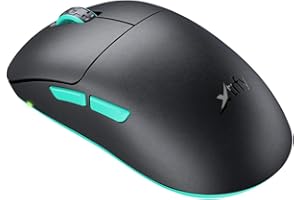 CHERRY Xtrfy M8 Wireless, Souris de Gaming ultralégère sans Fil, optimisé pour l’e-Sport Radio 2,4 GHz, Avant Ultra-réduit pour Une précision élevée, Rechargeable, Noir