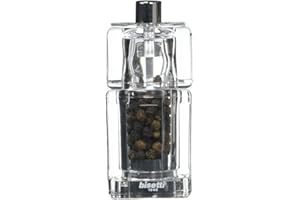 Bisetti Molinillo de Pimienta, Acrílico, Transparente