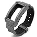 Produktbild El-move für Samsung Gear Funk Pro/Funk SM-R360 Strap Silikon Armbanduhr Armband Ersatz Band Gurt für Samsung Gear Fit 2, Gear Fit 2 Pro Smartwatch Fitness Zubehör Fall Rugged Band Armband (Cross)