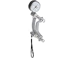 Jamar Hydraulic Hand Dynamometer, Lightweight Max Force Indicator to Measure Grip Strength, Calibrated Strengthener Measures PSI, Cordless Hand Evaluation Tool, Easy Squeeze Adjustable Exerciser