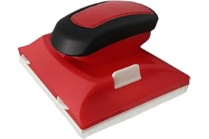 GANQUER Paint Edger Paint Pad, Multifunctional Paint Edger Tool with Pad Nylon Bristles Edges, Home Painting Brush Tools for Wall and Ceiling Cutting in, Painting Corner and Edges(Square Handle)