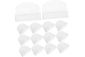 WATIIFUFU 30 St Kockmössa För Barn: Engångsmatta För Barn - Nonwoven Kockmössa För Födelsedagskalas, Bakningskurser Och Familjeaktiviteter