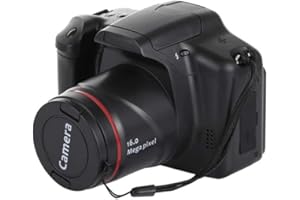 rongweiwang Fotocamera Obiettivo Fisso HD Fotocamera Reflex Digitale teleobiettivo 5 Fotocamera 5 Pixel Digitale Obiettivo Fisso 16X Zoom AV Interface