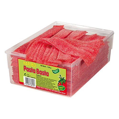 Haribo Pasta Basta Sour Set, 3 Sorten, Gummibärchen, Weingummi, Fruchtgummi, 3 x 1125g - 3