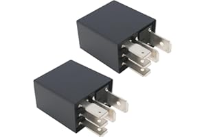EMSea 2Pcs 5-Pin Auto Relay Replacement Part 6G9T14B192BA 1454539 Compatible with Ford Mondeo Compatible with Ford S-Max Compatible with Ford Transit