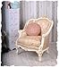 Produktbild PALAZZO INT BAROCKE BERGERE VINTAGE SESSEL CREME GOLD BAROCKER OHRENSESSEL
