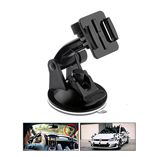 Auto-Halterung KFZ Windschutzscheibe Saugnapf Halter Stativ fr GoPro Hero 5 1 2 3 3+ 4/ SJCAM SJ4000/ QUMOX SJ4000 SJ5000/ xiaomi Yi/ Aktion Kamera Camcorder ACTIONPRO X7 / Actionpro X8