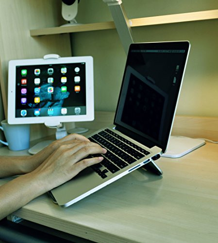 (Update Version) ZenCT Aluminium Laptop Ständer, beweglicher faltbarer Note-Book-Kühler -Tischhalterung für 11 „-14“ MacBook - 4