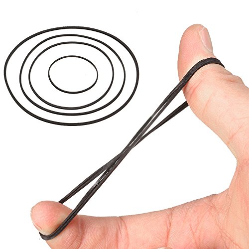 100 pcs 40-130mm Mix Kassetten Maschine Antriebsriemen Sortiert - 6