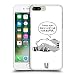 Produktbild Head Case Designs Rub Mah Belleh Oscar Und Howard Schwarz Und Weiss Ruckseite Hülle für Apple iPhone 7 Plus