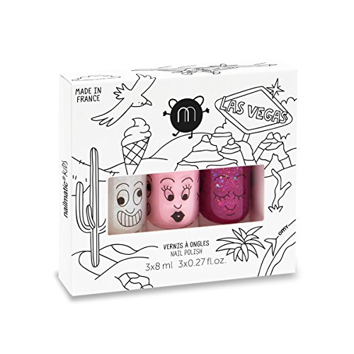 Nailmatic Kids Nagellack Las Vegas 3er Set Super + Bella + Sheepy