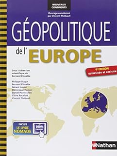 jaquette livre Géopolitique de l'Europe