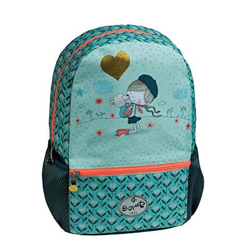 Preisvergleich Produktbild Busquets, Kinderrucksack Blau türkis Para niños y jovenes.