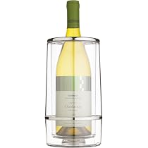 Koala Internacional 62800000 Refrigeratore Per Bottiglie Di Vino 4-in-1 - Versatore Antigoccia, Tappo In Silicone, Acciaio Inox E Acrilico