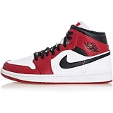NIKE AIR JORDAN 1 MID nere, rosse e bianche | AW LAB